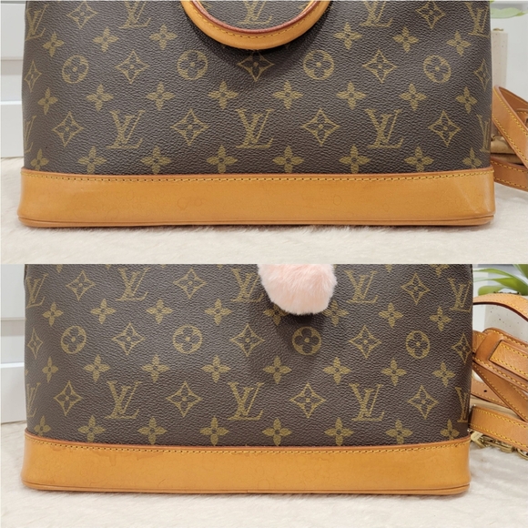 🍁LOUIS VUITTON Alma PM Monogram Satchel - Picture 9 of 16